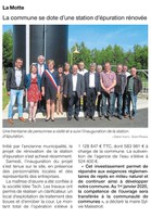 ARTICLE INAUGURATION LA MOTTE