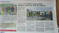 Février 2015- Article LE TREGOR_Inauguration station épuration VILLENEUVE